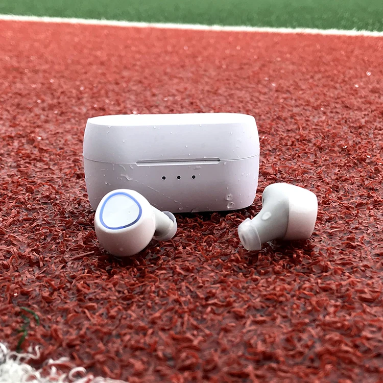 

Touch Control TWS Earbuds with Charging Case 5.0 True Wireless Earphone & Headphone Handsfree Bluetooth Headset