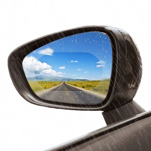 Car Rearview Mirror Rain Proof Film