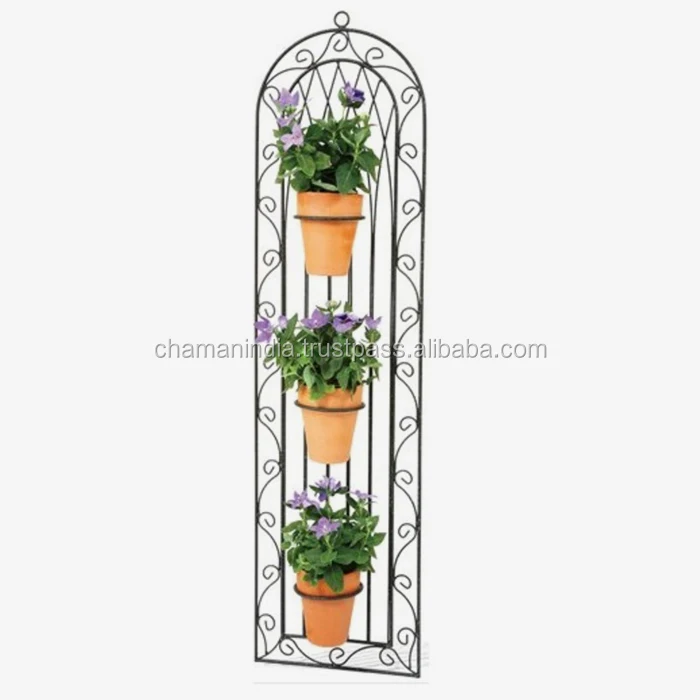 Metal Wall Plant Wall Ring Mounted Flower Pot Holder Buy Metal Wall