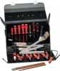Apprentice Tool Bag Basic, 23 pcs. - Containing quality tools, partially insulated and tested according to DIN EN/IEC 60900