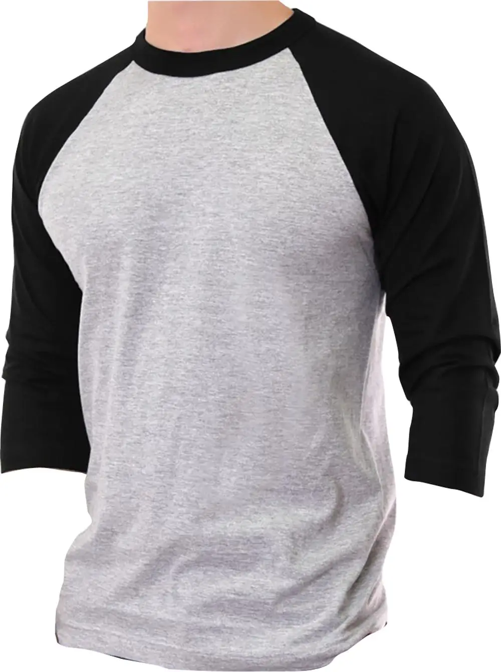 3/4 Sleeves Baseball Shirts / Custom Raglan Tshirts / Long Sleeve Tshirts For Women Buy