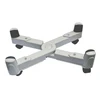 Flexible width and height adjustable CPU stand with four wheels