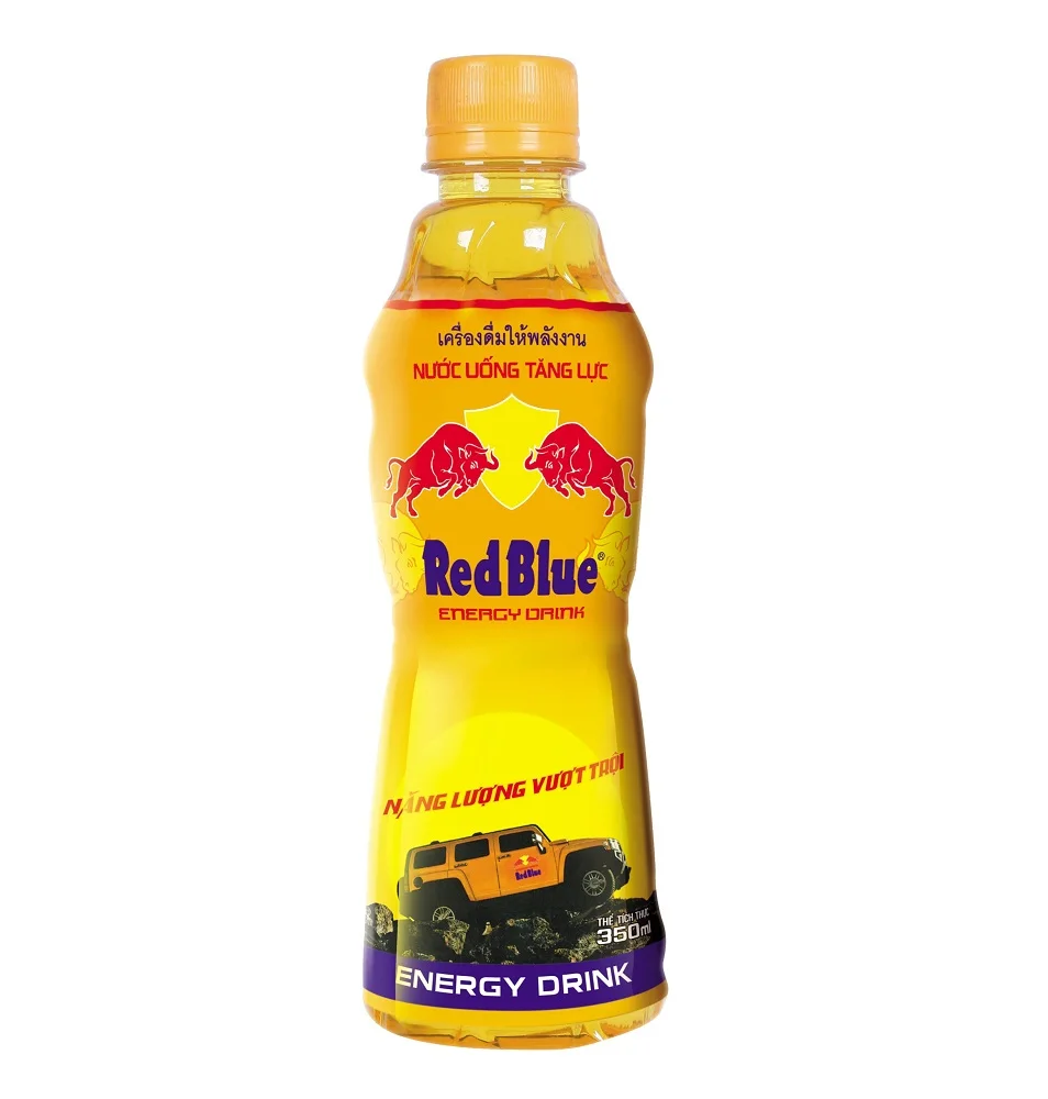 
Red Blue Energy Drink, 250ml Bull Energy Drink from A&B Vietnam 