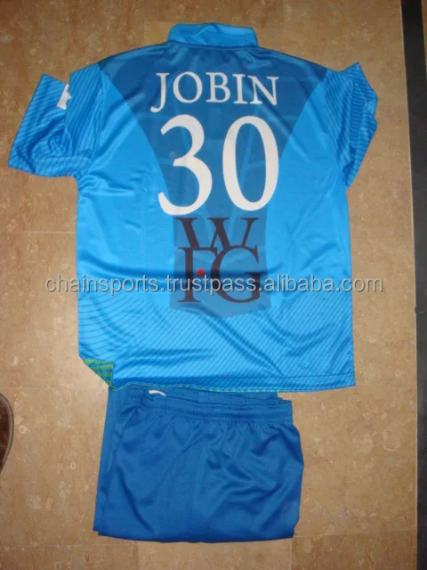 
100% polyester Sublimated Cricket Uniforms kits 