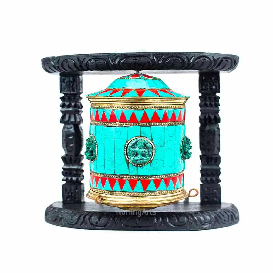 Tibetan Prayer Well / Stone Patched Tibetan Stand Prayer Wheel For Worship  And Religious Manufacture In New Delhi India - Buy Home Decoration Tibetan  Prayer Wheel Tibetan Prayer Wheel Ring Tibetan Prayer