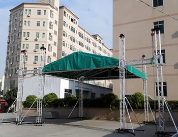 Steel Round Roof Truss Design Aluminum With Wings Led Lighting Stage Steel Round Roof Truss Design Aluminum With Wings Led Lighting Stage