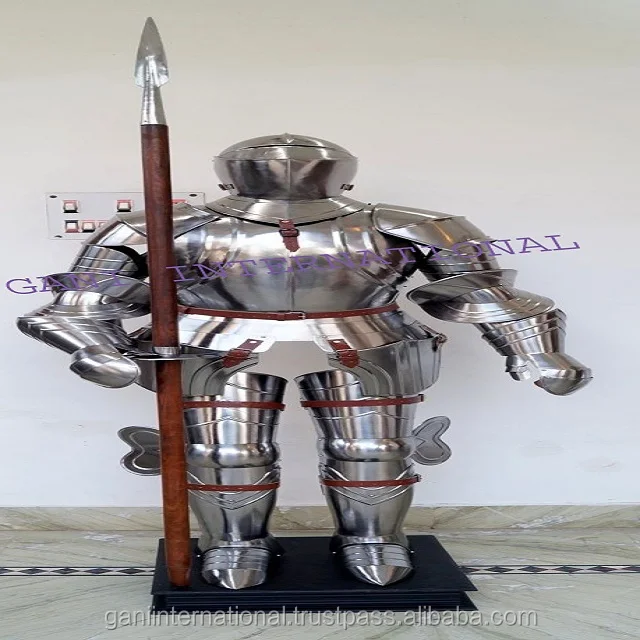 Medieval Crusader Suit Of Armor 17th Century Combat Full Body Armour Suit , Buy Full Body Armor For Sale,Decorative Full Body Armor,Medieval Knight