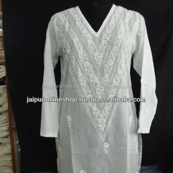 embroidered kurtis online