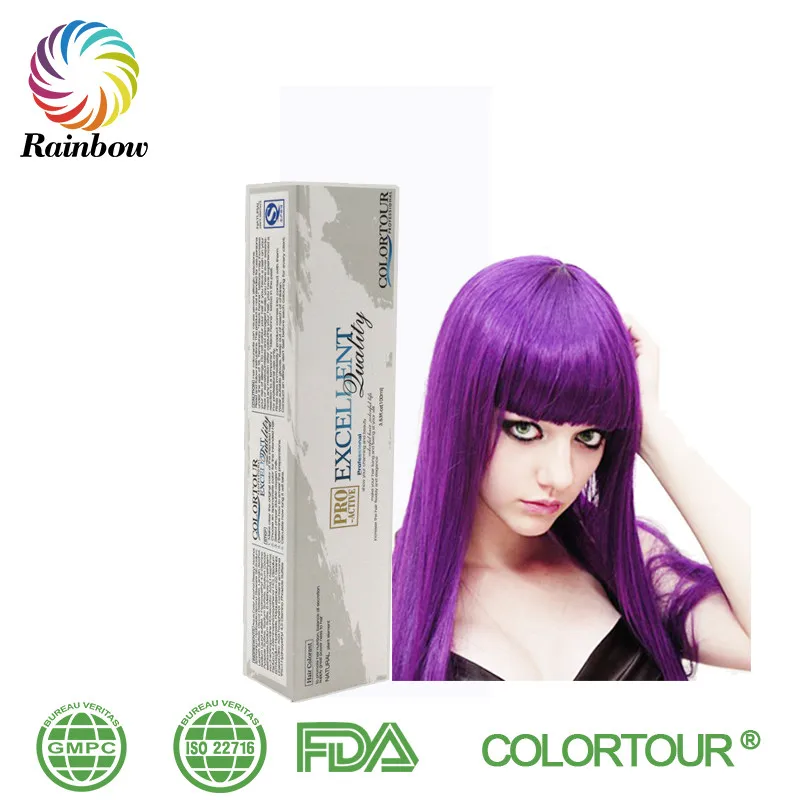 Colortour Oem 100ml Best Ammonia Free Permanent Hair Color Cream