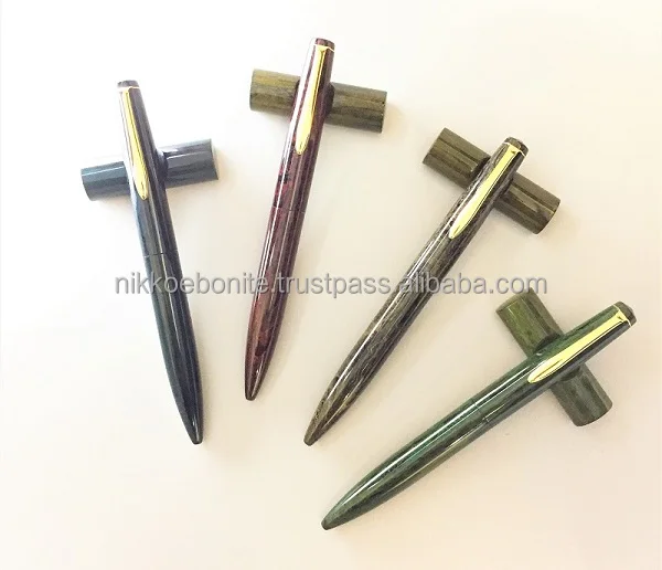 
Premium and famous hand made ballpoint pen with metal pen clips for gift , wholesale price is also available 