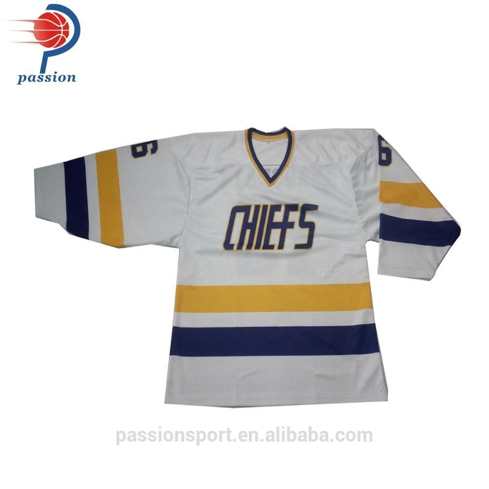 

Custom Sublimation Professional Team Hockey Shirts With Team Logos Player Names and Numbers