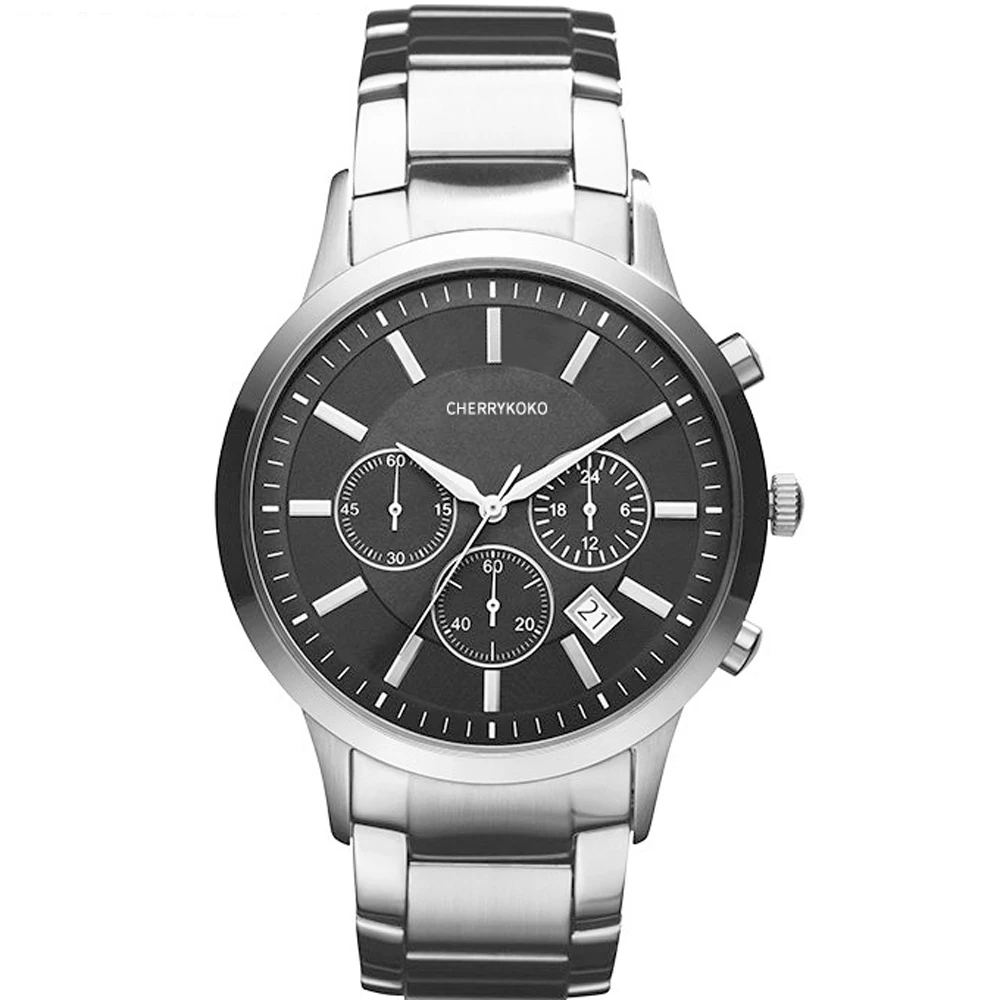 

Luxury Watch High Quality Wrist Watch 316L Stainless Steel With Auto Movement Logo Custom available, Black