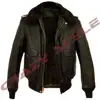 High Quality Sheep Skin Bomber Jacket Genuine Leather Fur Jacket