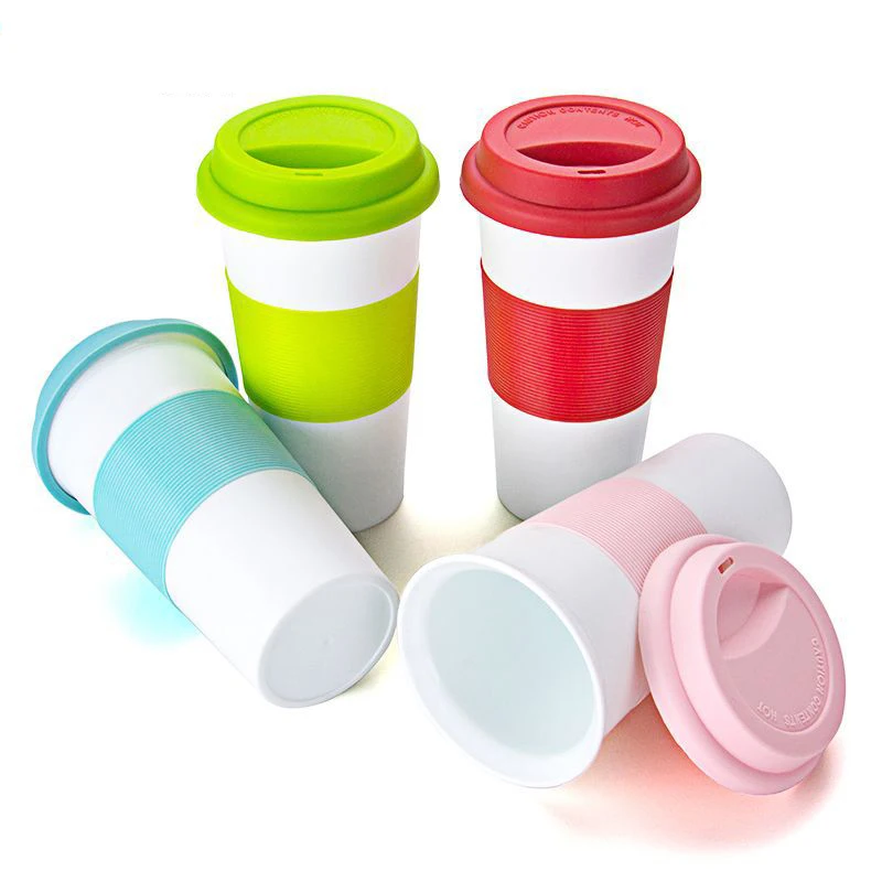 

Wholesale 16oz Reusable Plastic Travel Coffee Mug with Lid Custom cup, Customized