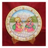 Exclusive Marble Gold Painted Handmade Decorative Plate
