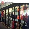 Boutique clothes shelves hanger cabinet rack display stand