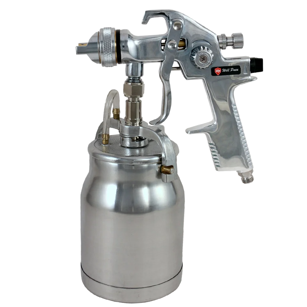 Pu0751 Painting Work Suction Feed 1000ml Spray Gun Buy Spray Gun