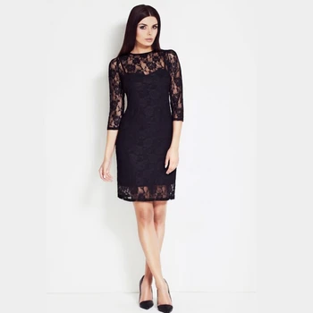 black lace frocks