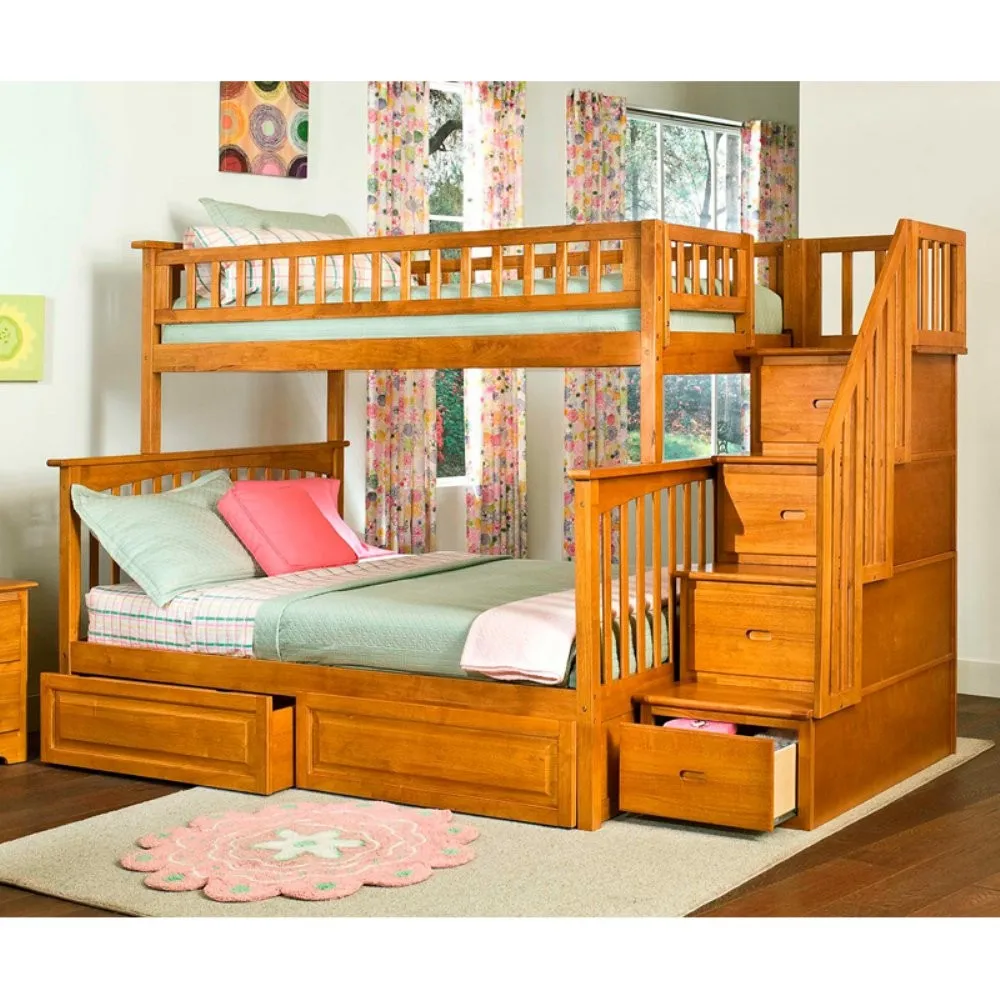 Cheap Kid Bunk Bed Furniture With Solid Wood For Kid Bedroom Furniture