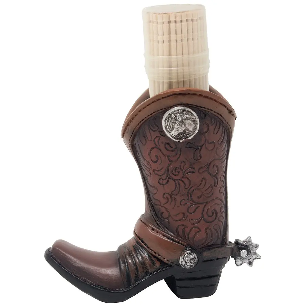 Buy Cowboy Boot Wine Cork Holder Western Table Decor In Cheap