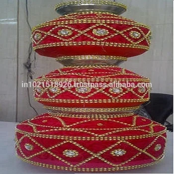 Indian Wedding Colourful Decorated Pots Latest Decorated Gagars