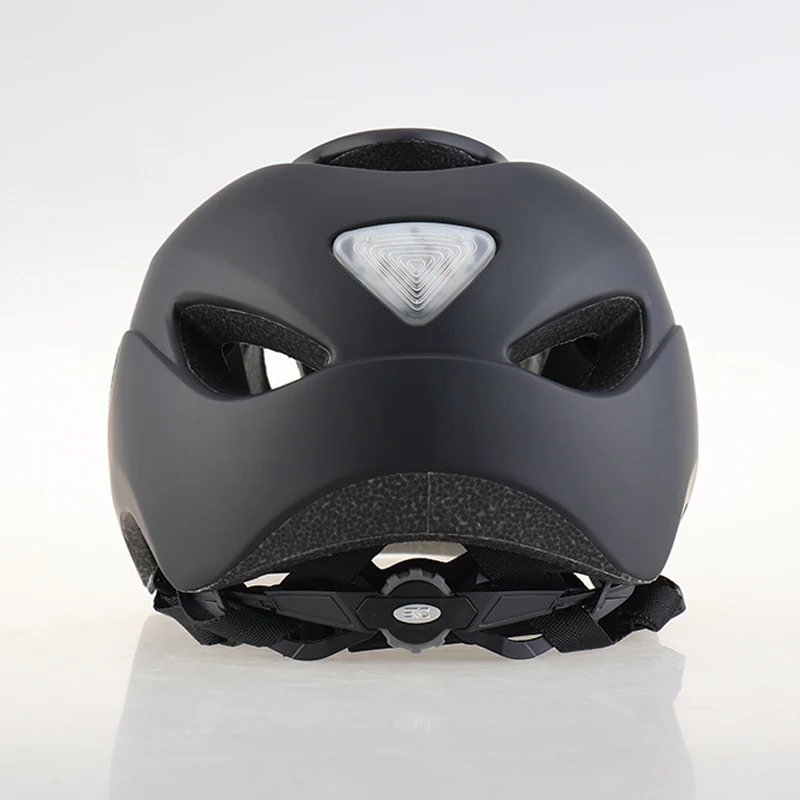 

Newest Design Cycle Helmet Bicycle Sport Bike Helmet With Safety Light, Black/white