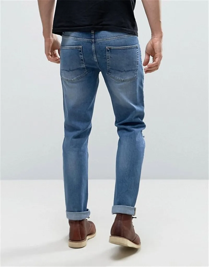 High Quality Denim Pants Regular Fit Mix Sizes Low Moq Custom Design ...