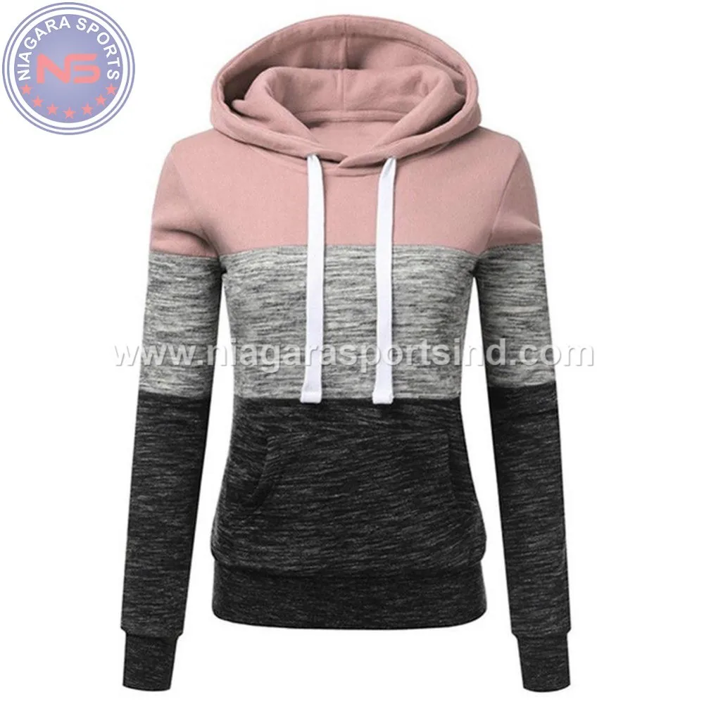 Low Moq Custom Design Hoodies For Women's Ladies Hoodies Women's