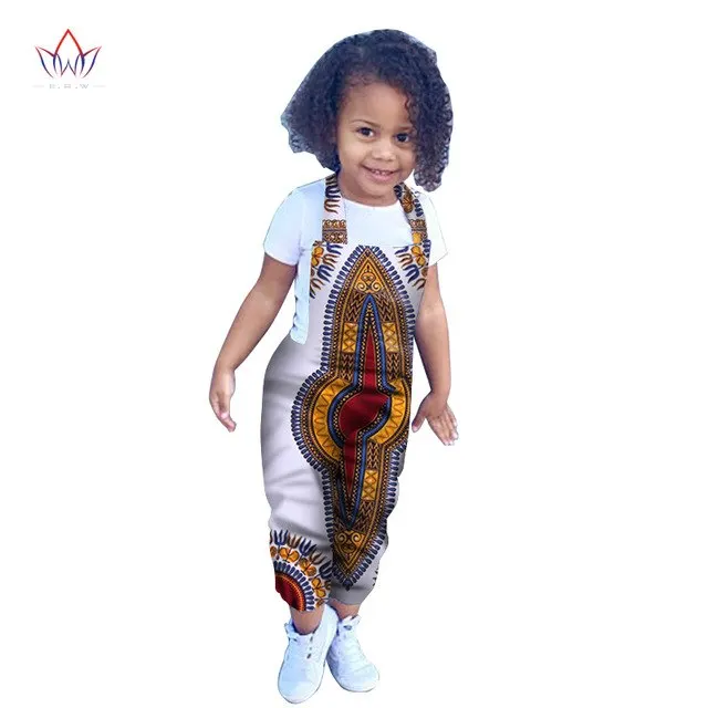 

wholesale summer african kids clothing dashiki Traditional cotton Matching Africa Print african clothing for children BRW WY2966