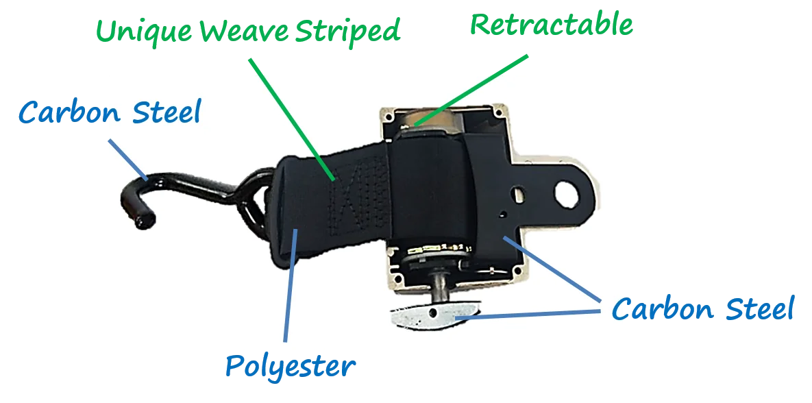 Customized Retractable Wheelchair Seat Belt Buy Oem Strap Wheelchair