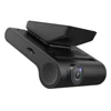 Driver fatigue monitor system with dual camera 1080P dash cam and 480P central camera