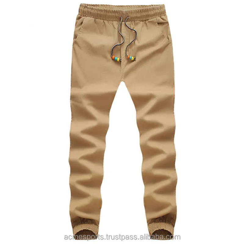 mens skinny chino joggers