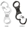 High Quality Carbon Steel Police Handcuffs - Hinged - 12.1 oz