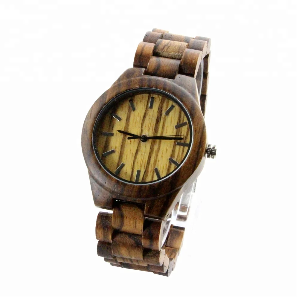 

2018 Full Wood Custom Logo ECO Friendly Popular High-End Best Mens Watches Under 500 Customize Watch Order, Brown