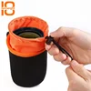 New arrival velvet lens set single sale protector thickening tube camera lens bag case pouch