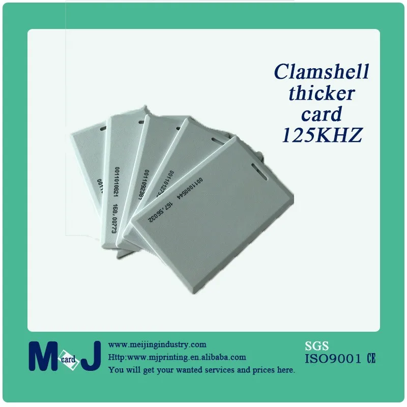 Бесконтактная карта clamshell card