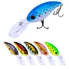 10cm/14.5g Plastic Crank Bassbaits 7 Colors Hard Fishing Lures Fishing Wobblers 6# Hooks Fishing Tackle