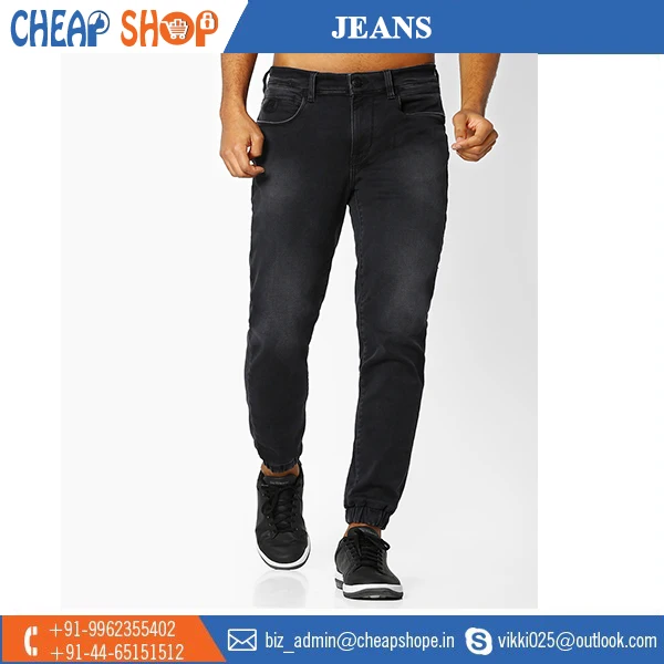 2018 Men's Denim Stretchable Joggers - Buy Joggers,Jeans,Denim Pants ...