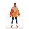 Vintage Cotton Kantha Jacket Reversible Sari Jacket manufacturer