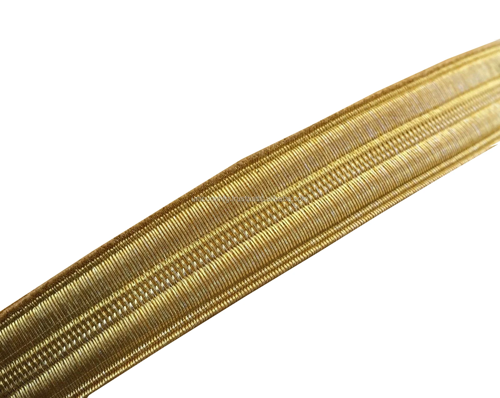 10mm Gold Bullion Wire Braid French Naval Navy Lace Trim Gallon
