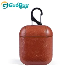 PU Leather Charging Case Cover Wireless Earphones