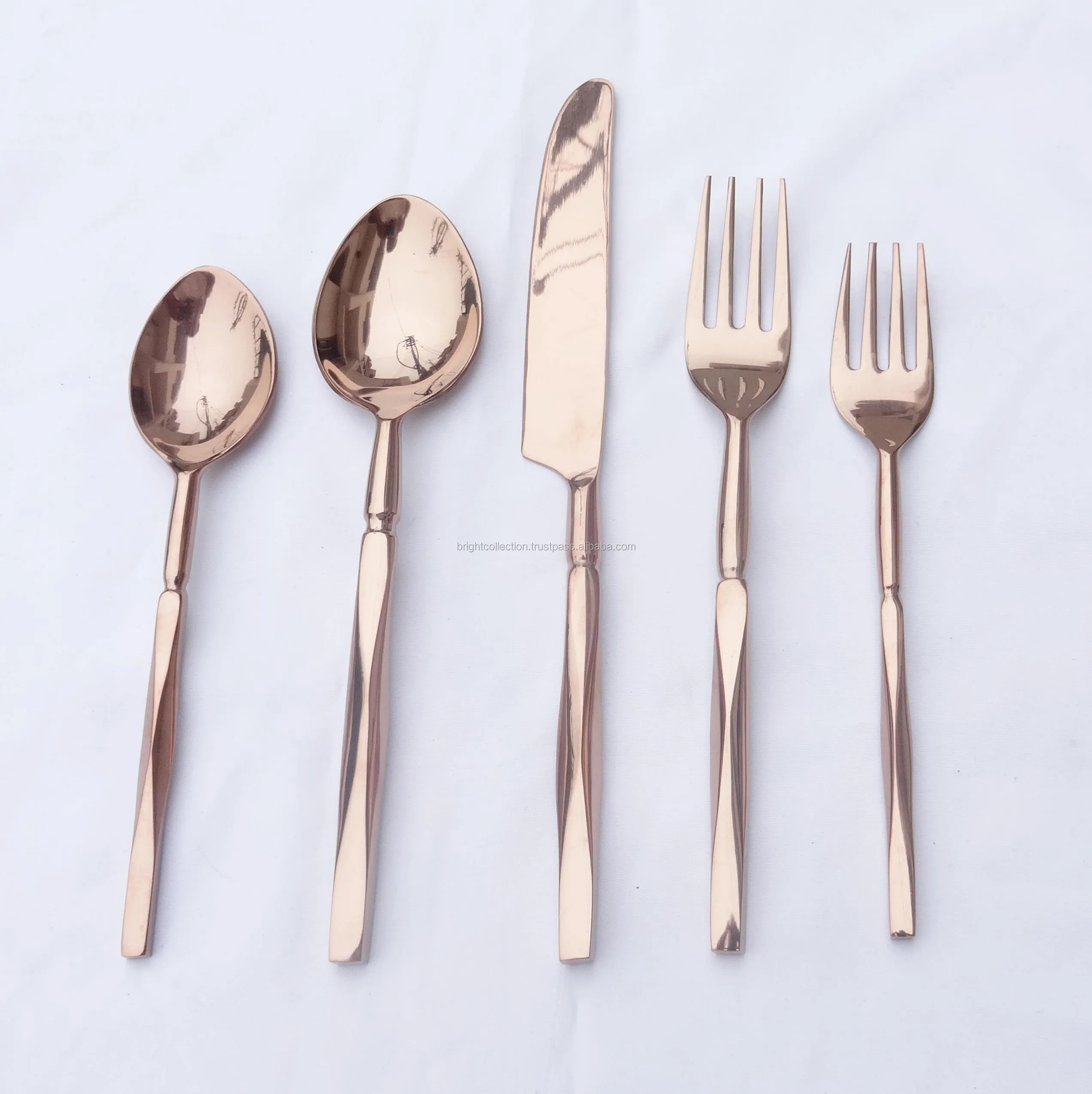 Stainless Steel Hammered Cutlery Set Buy Hammered Cutlery Set