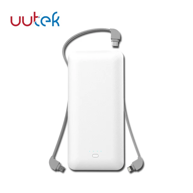 

UUTEK RSQ3-A 2022 Hot sell 10000mAh high capacity Mobile Power Bank charging for, Smartphones, Black,white