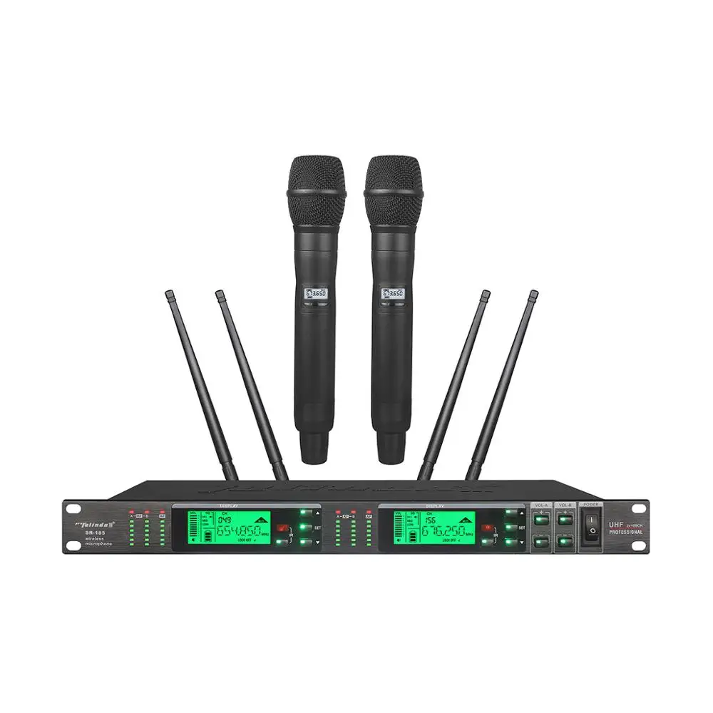 

wireless microphone with dynamic handheld in Long working distance for stage singing OEM500-900MHz, N/a