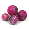 stone ball Pink Onyx Agate Round Hand Police Sapphire Ball ...