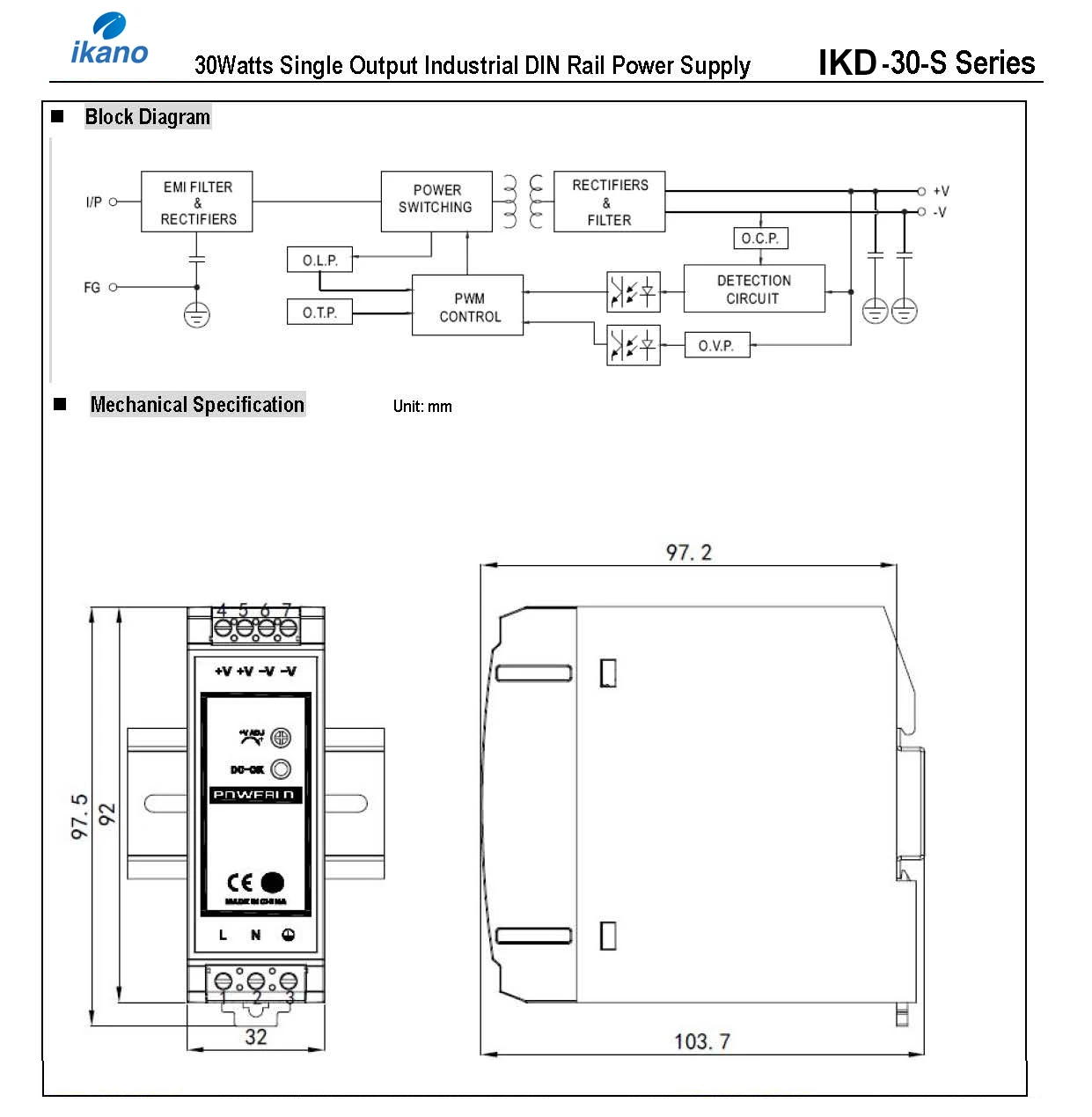 Specification_IKD-30