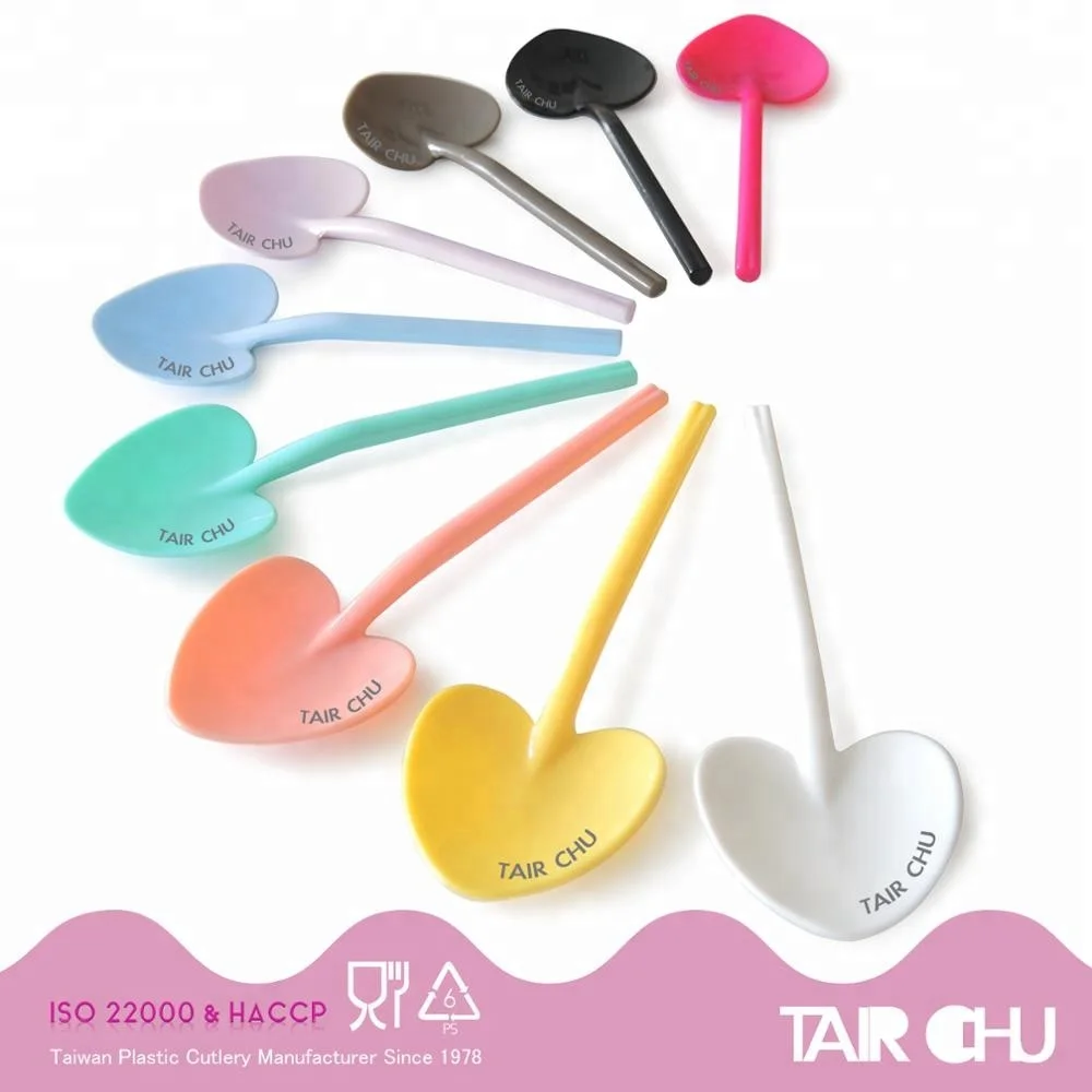 
Made in Taiwan ISO22000 & HACCP Certified Plastic Dessert Cake Spoon 