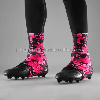 pink cleat covers for football
