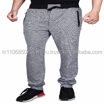 mens track pants with zipper legs