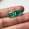 Natural Matching Pair Zambian Emerald